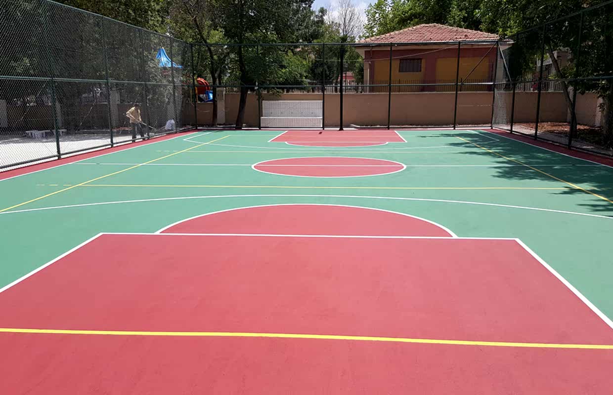Anneler Ortaokulu | Akrilik Saha Uygulamaları