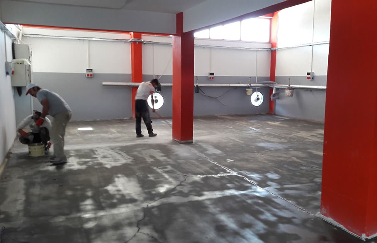 L&Y Kuru Buz | Epoksi Uygulamaları