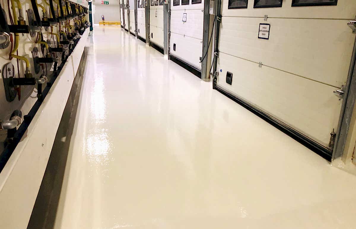 Şölen Çikolata Lokum Hattı | Epoksi Uygulamaları