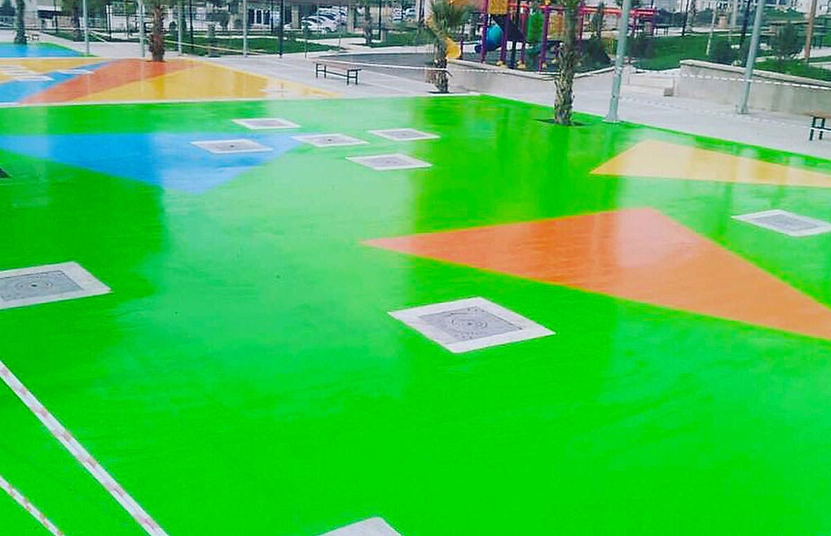 Karaköprü Parkı | Poliüretan Uygulamaları